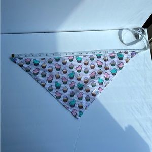 Dino In Cupcakes Snap On Dog Bandana